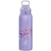 Ars Una: 3D Snow Flower botella de metal de doble pared lila 700ml