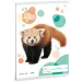 Ars Una: Animales adorables - Panda rojo cuaderno liso A/5 20-32