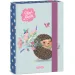 Ars Una: Caja de cuadernos con diseño de erizo de flores frescas A/5