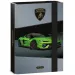 Ars Una: Caja de cuadernos de goma verde Lamborghini A/5