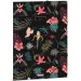 Ars Una: Carpeta elástica con flores de Tahití A/4