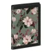 Ars Una: Cartera verde floreada 9x12,5x2cm