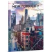 Ars Una: Cityscape - Nueva York carpeta con goma tamaño A4