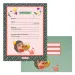 Ars Una: Conjunto de invitaciones de 10 unidades con erizos de tarta de manzana