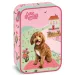 Ars Una Cute Animals Doggie estuche de lápices de múltiples niveles