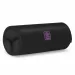 Ars Una: Estuche enrollable negro-violeta para chicas 20x9x9cm