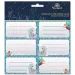 Ars Una: Etiqueta de cuaderno con diseño de unicornio Stardust 3x6 unidades
