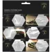 Ars Una: Etiquetas de cuaderno empaquetadas con diseño de Lamborghini amarillo 3x6 unidades