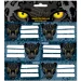 Ars Una: Etiquetas de cuaderno en paquete Black Panther 3x6 pcs
