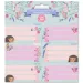 Ars Una: Etiquetas para cuadernos Fresh Flowers 3x6 unidades