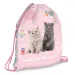 Ars Una: Fiesta de té de animales lindos mochila de gato, bolsa deportiva 32x42cm
