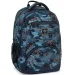 Ars Una: Hyde mochila ergonómica azul con estampado de camuflaje, mochila 33x45x24cm