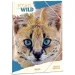 Ars Una: Icons of the wild carpeta elástica con estampado de serval A/4