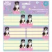 Ars Una: Paquete de etiquetas para cuadernos de animales adorables Aussie con perrito 3x6pcs