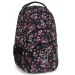 Ars Una: Peald Blossom Black mochila escolar con flores AU-2, mochila 32x46x22cm