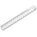 Ars Una: Regla transparente de 17 cm