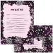 Ars Una: Set de invitaciones de 10 piezas con flores de Sakura y sobres