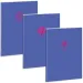 Ars Una: Soft Touch Violet Spring cuaderno de puntos extra A/4