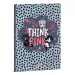 Ars Una: Think Pink carpeta con diseño de gatos A/4