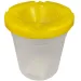 Ars Una: Vaso limpiador de pinceles en color amarillo