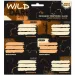 Ars Una: Wild in the dark paquete de etiquetas para cuadernos con leones 3x6 unidades