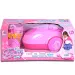 Aspiradora electrónica rosa con luz