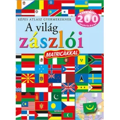 imagen de Atlas ilustrado para niños - Las banderas del mundo con pegatinas libro educativo 1