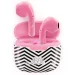 imagen de Auriculares inalámbricos Bluetooth rosas de Barbie - Lisciani 2