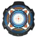 imagen de Bala de espuma: arma de tiro manual Reflex 4 con cargador rotativo y diana de 22cm 8