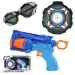 imagen de Bala de espuma: arma de tiro manual Reflex 4 con cargador rotativo y diana de 22cm 1