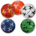 Balón de fútbol con diseño colorido en varias versiones 23cm 1ud