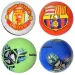 imagen de Balón de fútbol de cuero sintético con diseño de cruz colorido de 23cm 5
