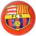 imagen de Balón de fútbol de cuero sintético con diseño de cruz colorido de 23cm 6