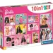 Barbie 10 en 1 puzzle set - Clementoni