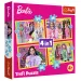 Barbie 4 en 1 rompecabezas - Trefl