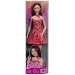 imagen de Barbie: Amigas Fashionista con cabello castaño y muñeca de moda estilosa con vestido de leopardo – Mattel 1
