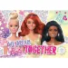 imagen de Barbie amigas rompecabezas de glitter de 60 piezas 50x35cm - Lisciani 2