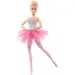 imagen de Barbie®: Bailarina Arcoíris Brillante con cabello rubio y luz - Mattel 2