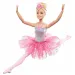 imagen de Barbie®: Bailarina Arcoíris Brillante con cabello rubio y luz - Mattel 3