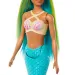 imagen de Barbie Dreamtopia: Muñeca sirena con cabello azul y cola - Mattel 4
