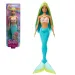 imagen de Barbie Dreamtopia: Muñeca sirena con cabello azul y cola - Mattel 1