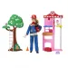 imagen de Barbie: Juego de estación de bomberos - Mattel 7