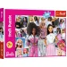 Barbie: La película - Puzzle de 200 piezas de Barbie en el mundo de Mattel - Trefl