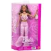 imagen de Barbie: Muñeca amigas a la moda con conjunto de ropa de estampado de rosas - Mattel 1