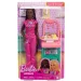 imagen de Barbie muñeca de carrera de médico con cabello castaño - Mattel 1