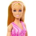 imagen de Barbie: Muñeca de yoga flexible con cabello rubio - Mattel 5