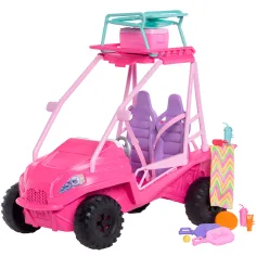 imagen de Barbie Mysteries: Beach Detectives vehículo de playa - Mattel 3