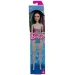 imagen de Barbie Playa muñeca con traje de baño azul estampado - Mattel 1
