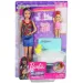 imagen de Barbie: Skipper niñera de baño set de juego - Mattel 1