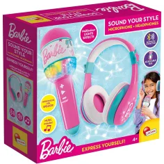 imagen de Barbie Sound Your Style set con auriculares y micrófono - Lisciani 1
